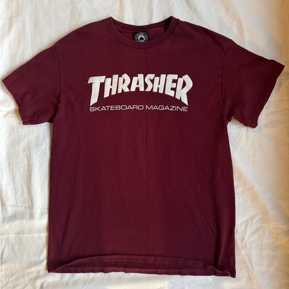 🖤Burgundy Thrasher Tshirt